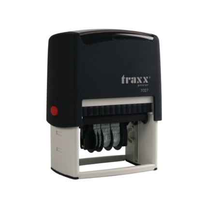 ختم مستطيل أوتوماتيكي من تراكس مع تاريخ عربي 7027
